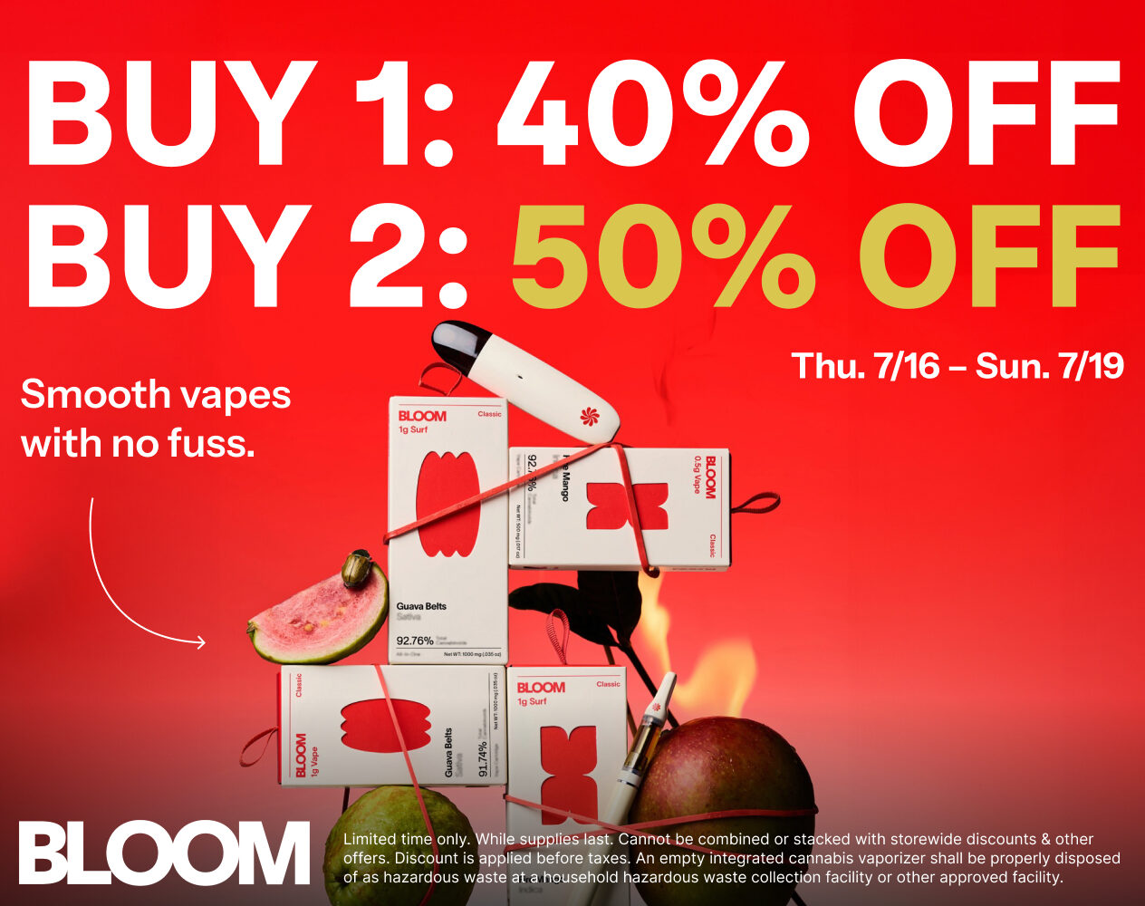 50% Off Bloom