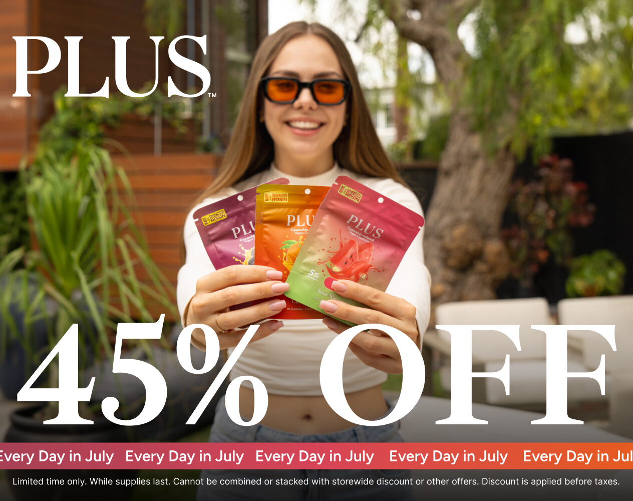 45% Off PLUS