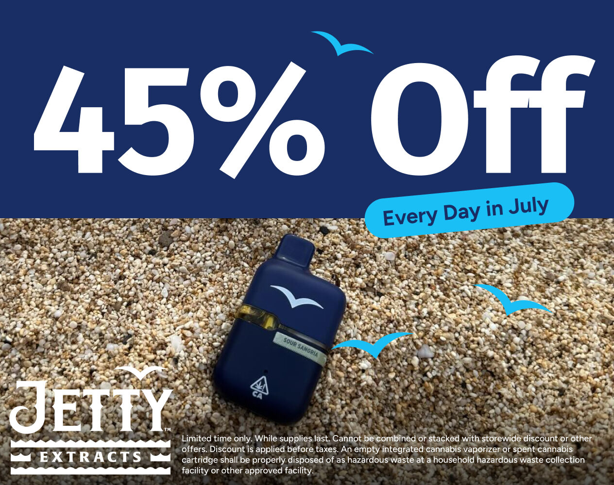 45% Off Jetty
