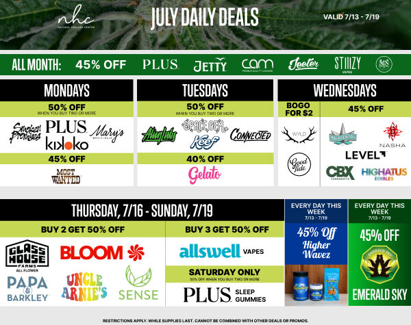 2 Weeks of Promos