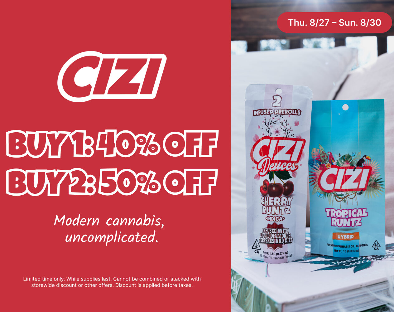 50% Off CIZI