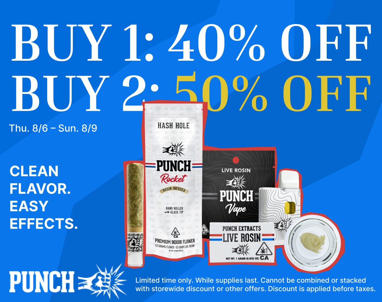 50% Off Punch