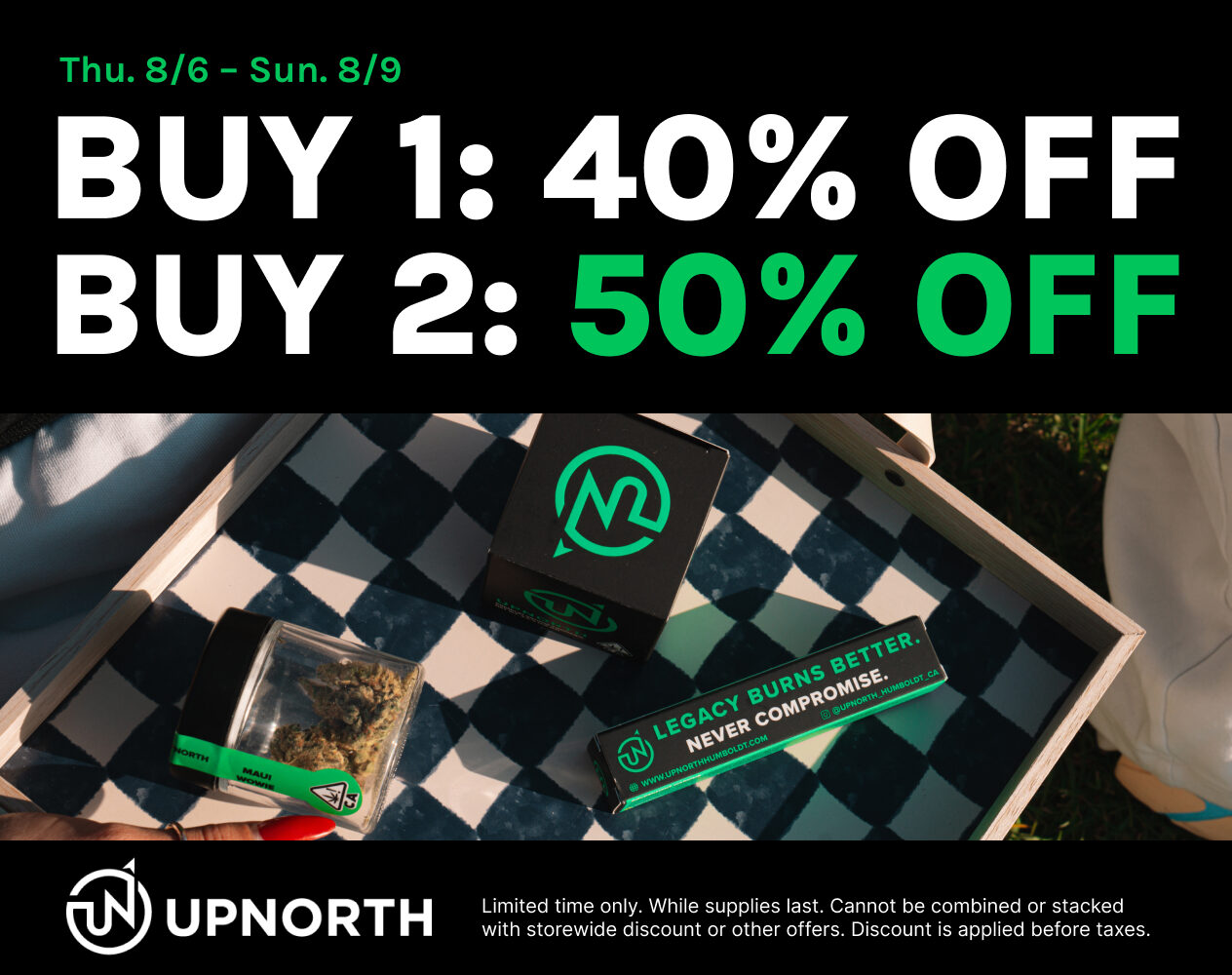 50% Off UpNorth