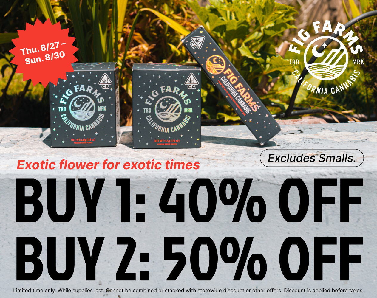 50% Off Fig Farms