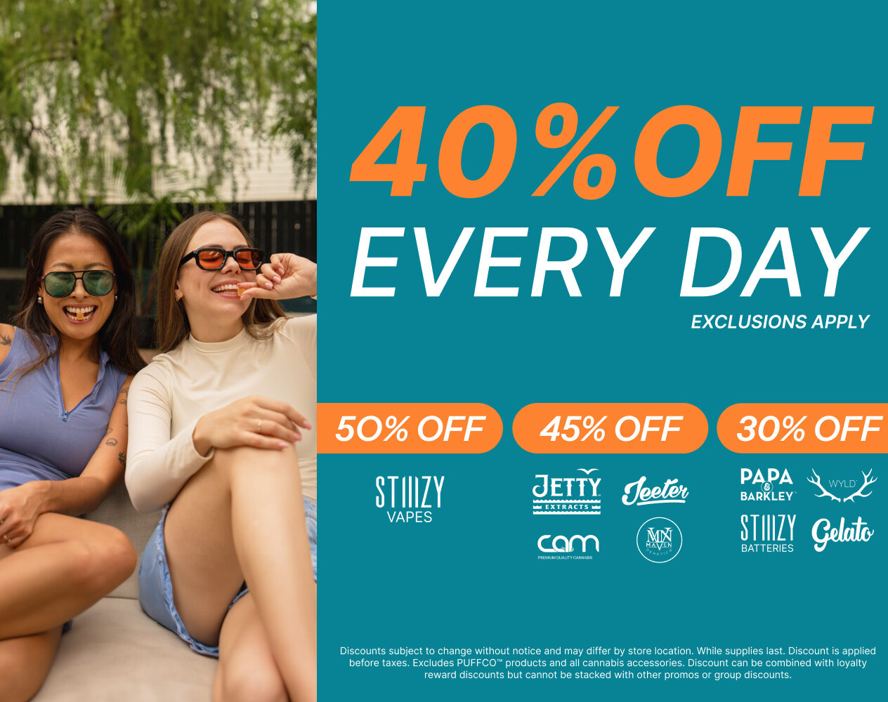 40% Off Everyday