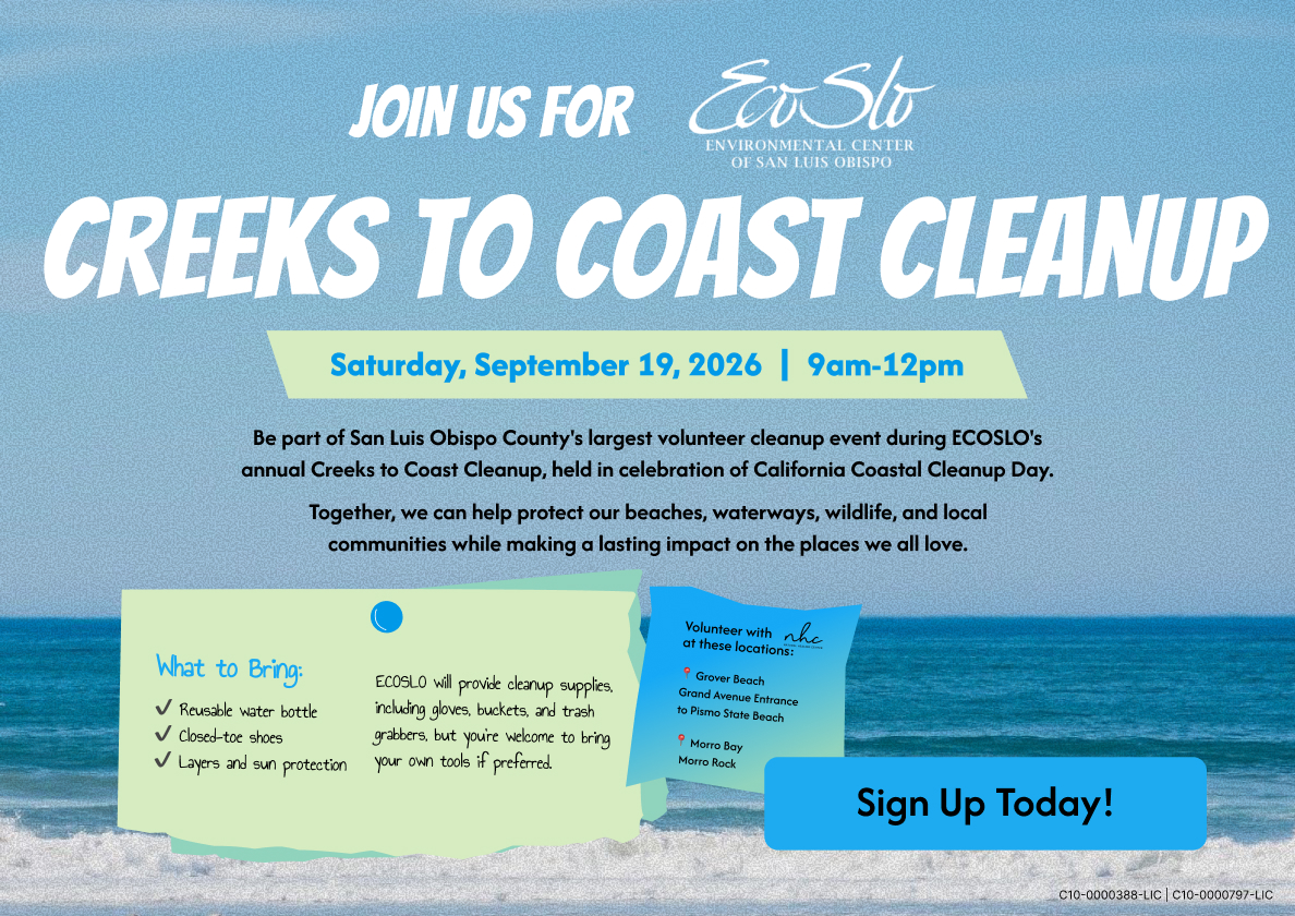 ECO SLO Creeks to Coast Cleanup