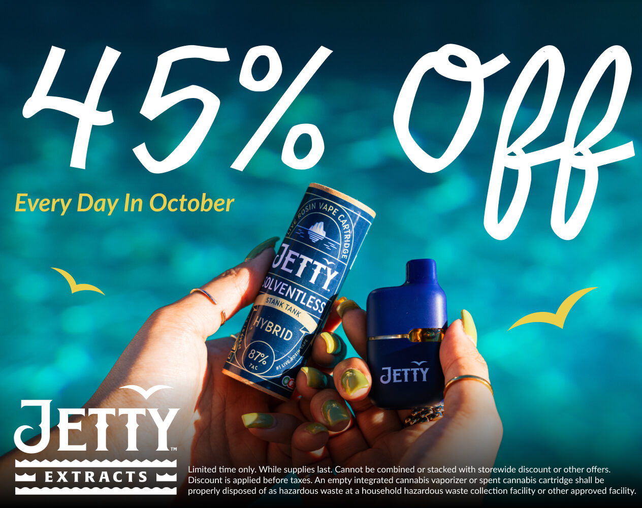 45% Off Jetty