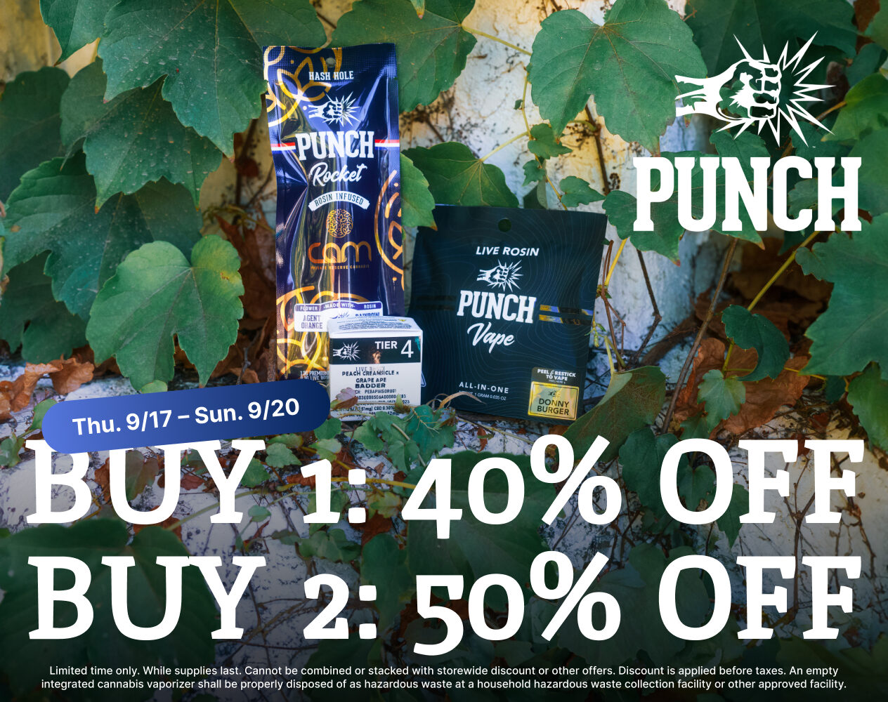 50% Off Punch