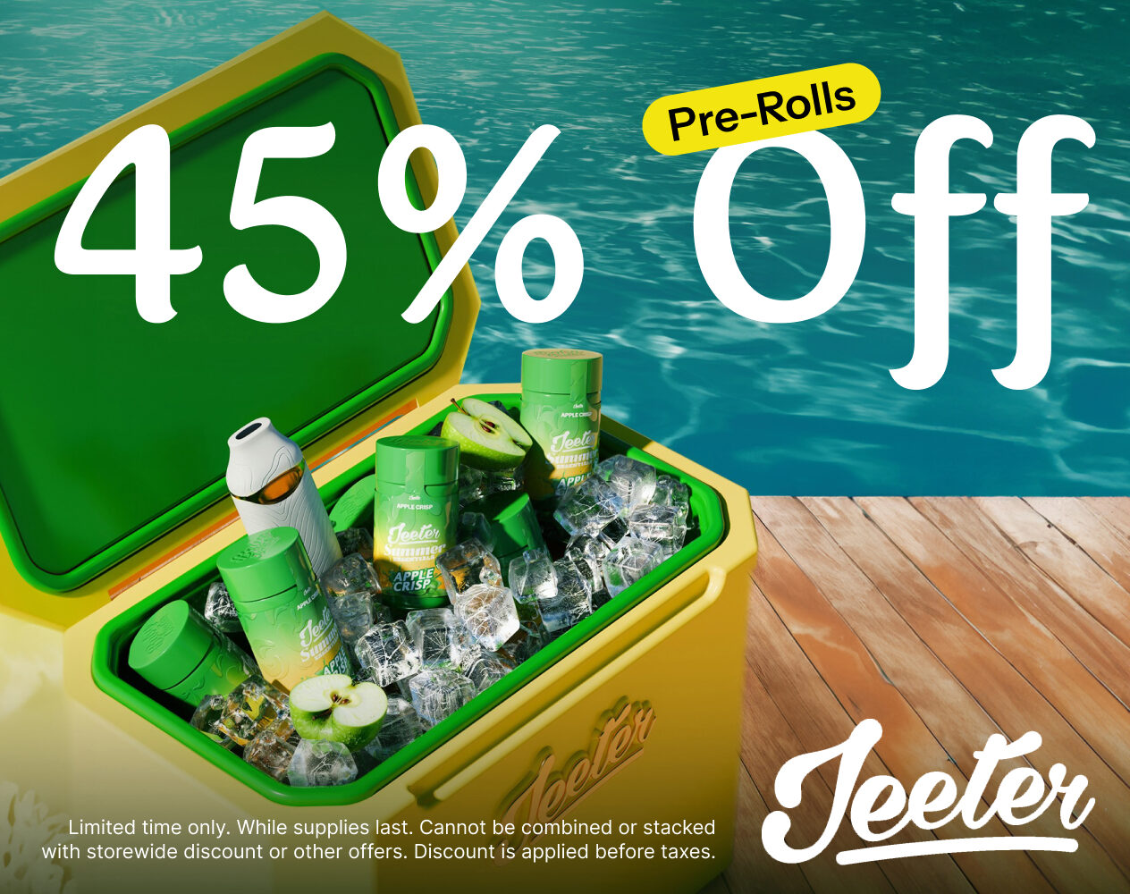 45% Off Jeeter Pre-Rolls