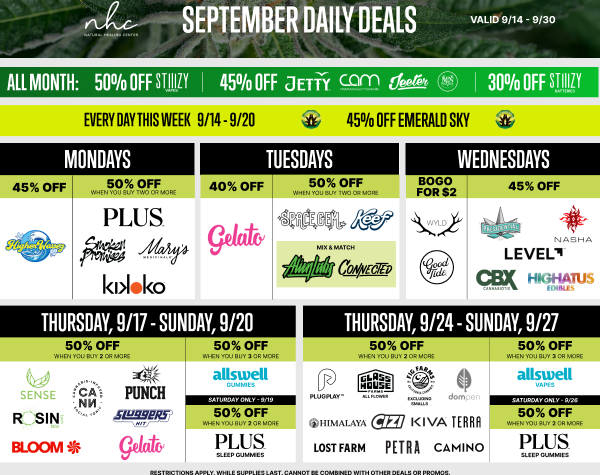 2 Weeks of Promos