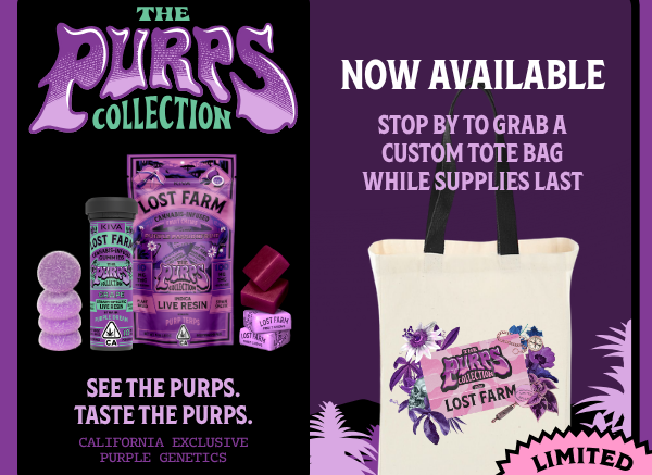 Limited Release: The Purps Collection by Lost Farm