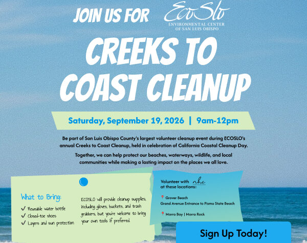 ECO SLO Creeks to Coast Cleanup