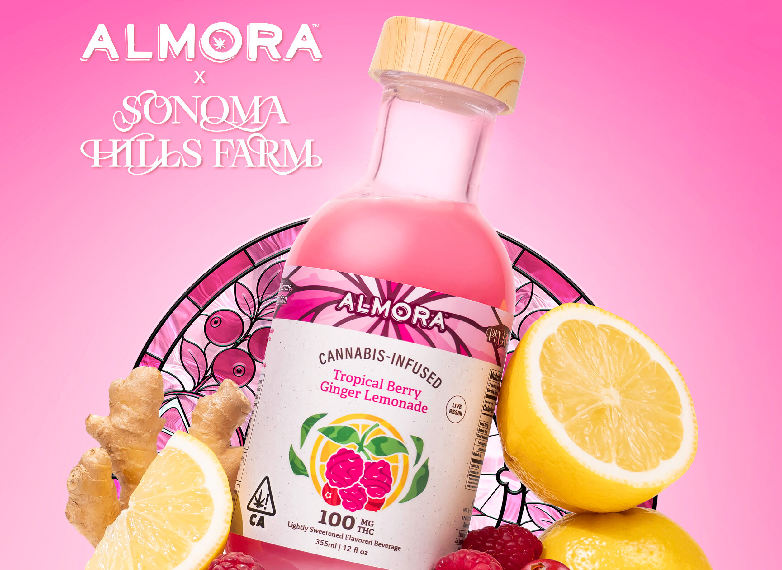Almora x Sonoma Hills Farm | Pink Jesus Lemonade