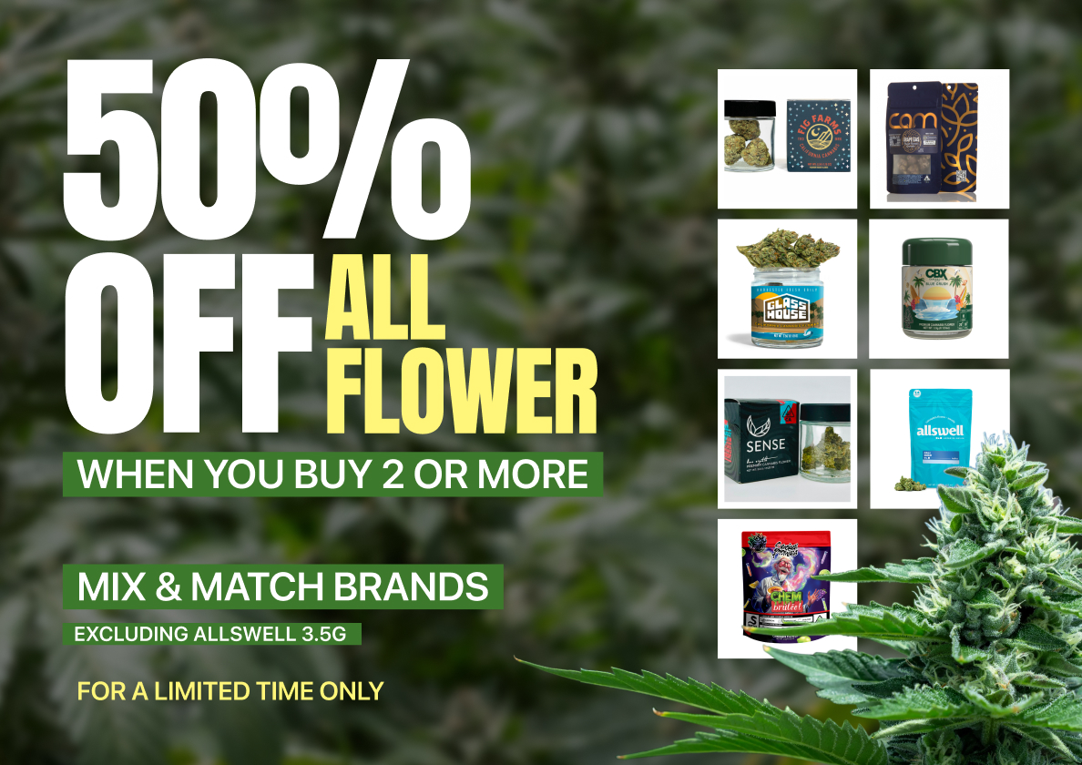 50% Off Flower