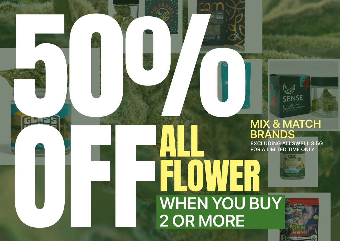50% Off Flower