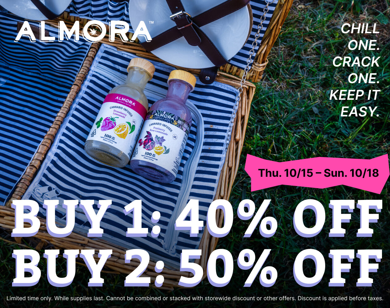50% Off Almora Beverages