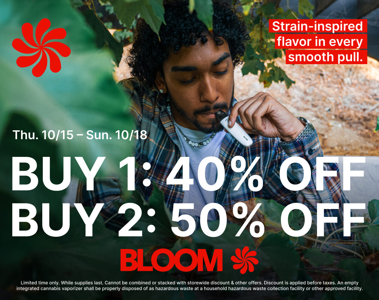 50% Off Bloom