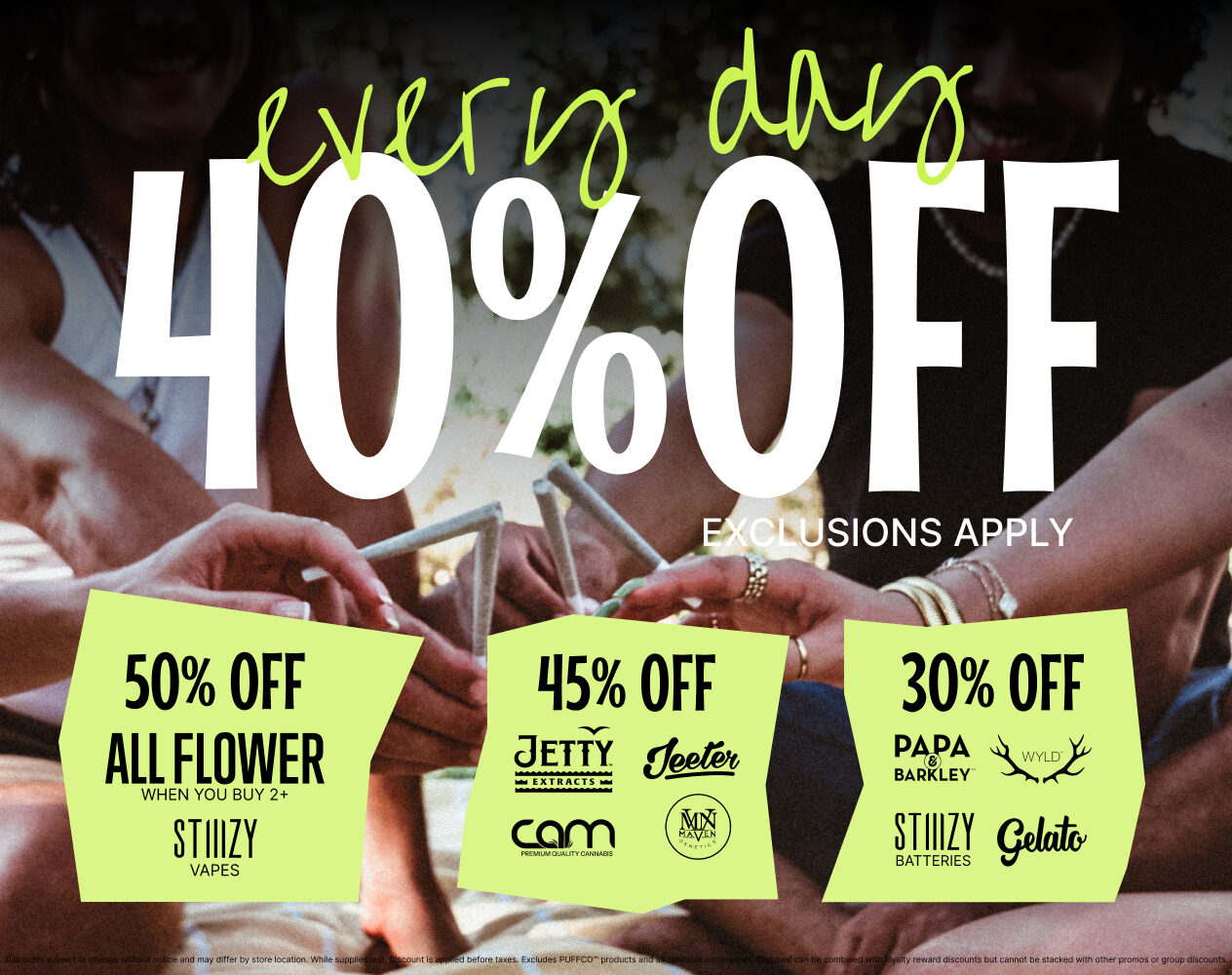 40% Off Everyday