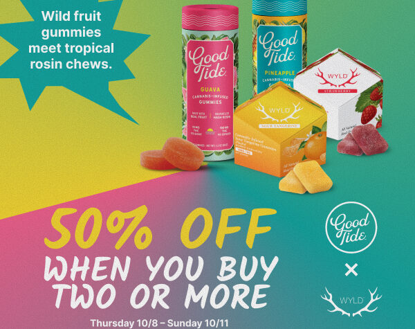 50%  Off Wyld & GoodTide